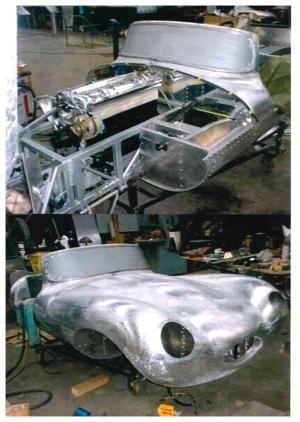 Jaguar XKSS Re-Creation by Tempero 1957 года 